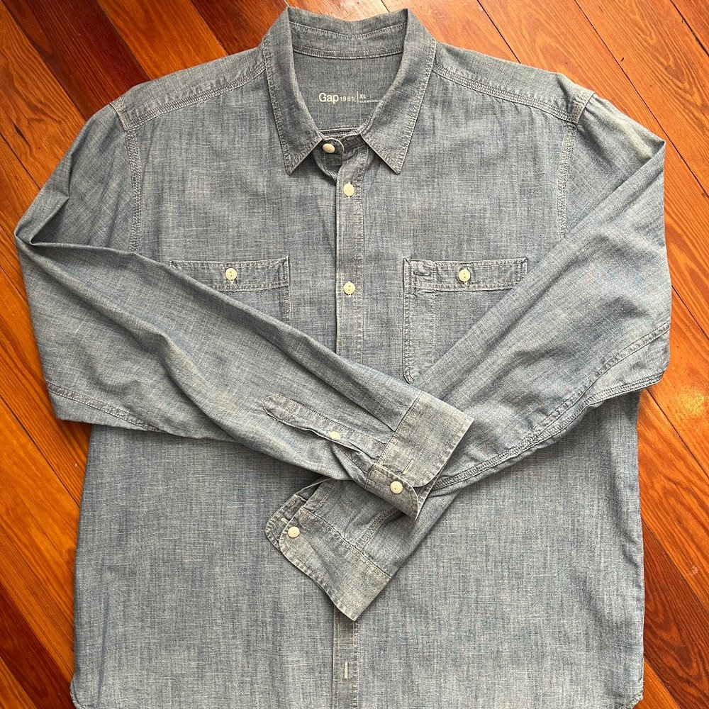Gap's Vintage 1969 Button Down Dress Shirt